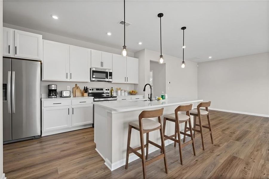 Furnished interior view inside a new home in Cherry Glen, Euharlee (Image 11).