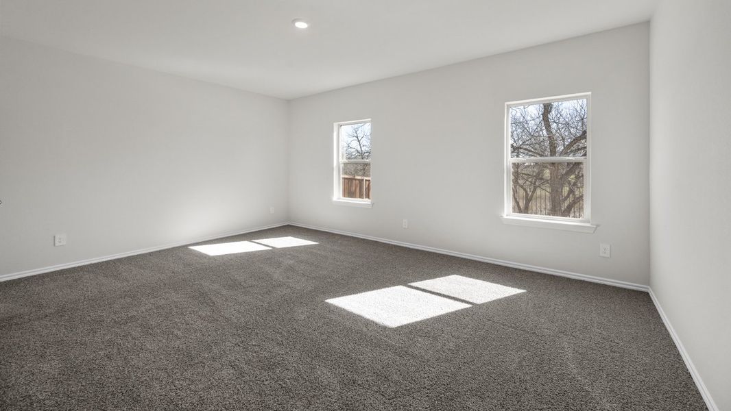 Spacious, unfurnished interior of a new home in Crane Crossing, Crandall (Image 21).