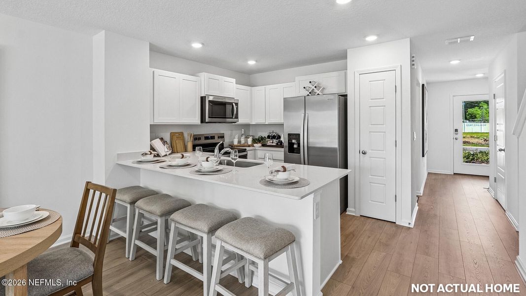 Furnished interior view inside a new home in Corsair, Middleburg (Image 22).