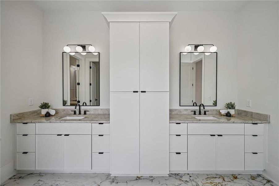 Furnished interior view inside a new home in , Buford (Image 16).