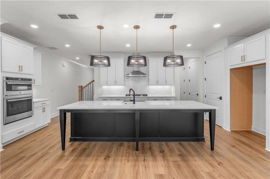 Furnished interior view inside a new home in , Peachtree Corners (Image 10).