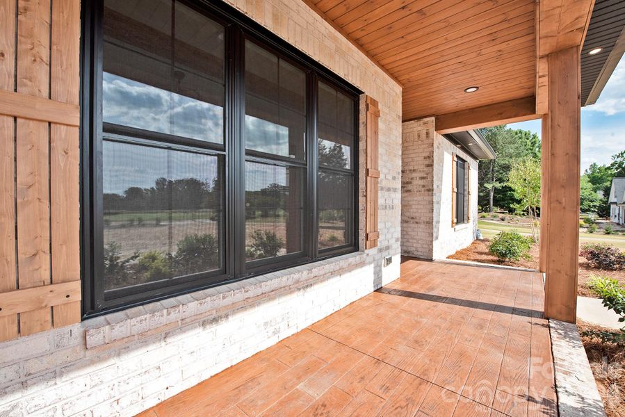 Exterior details and patio area of a home in , China Grove (Image 4).