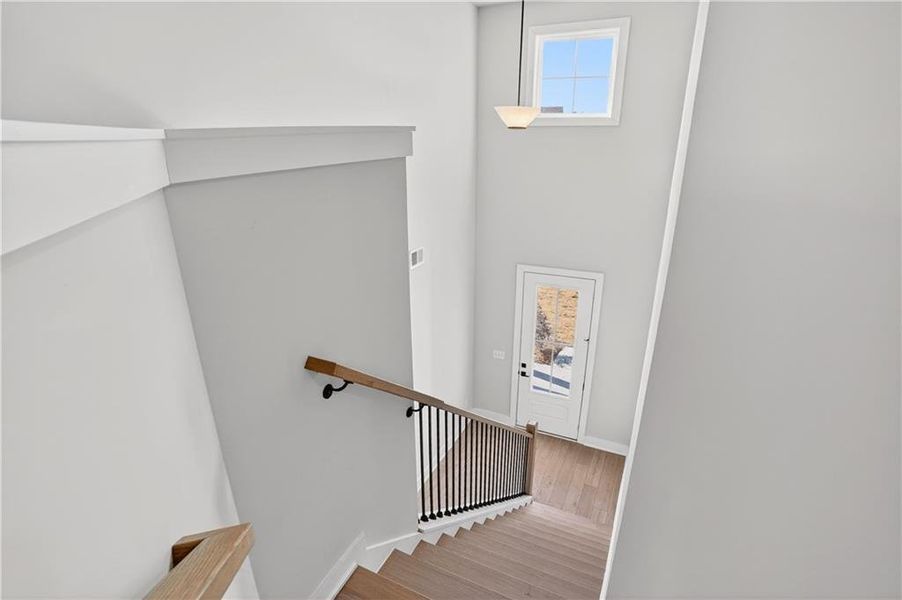 Spacious, unfurnished interior of a new home in The Fairways at Mirror Lake, Villa Rica (Image 33).