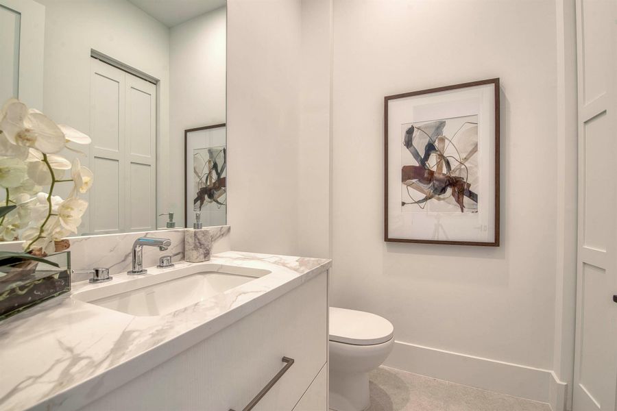 Furnished interior view inside a new home in Symphony at Jupiter, Jupiter (Image 10).