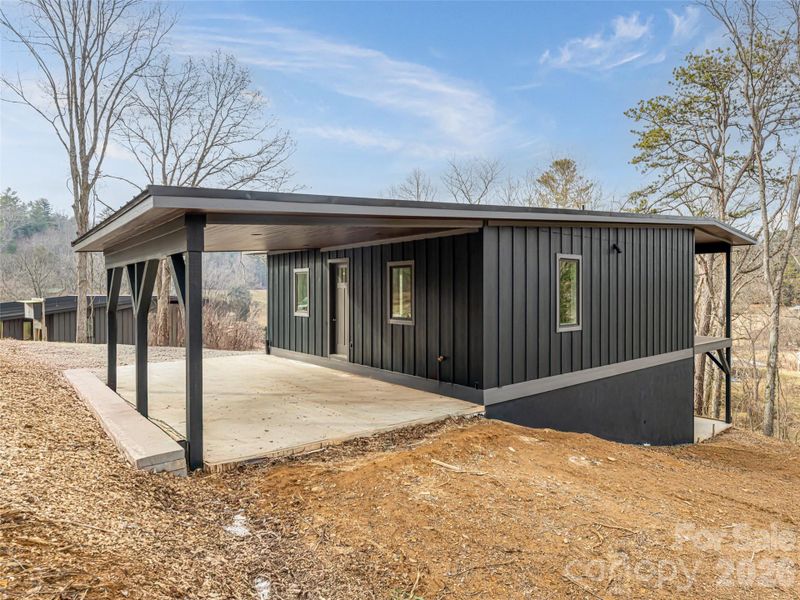 Exterior details and patio area of a home in , Fairview (Image 17).