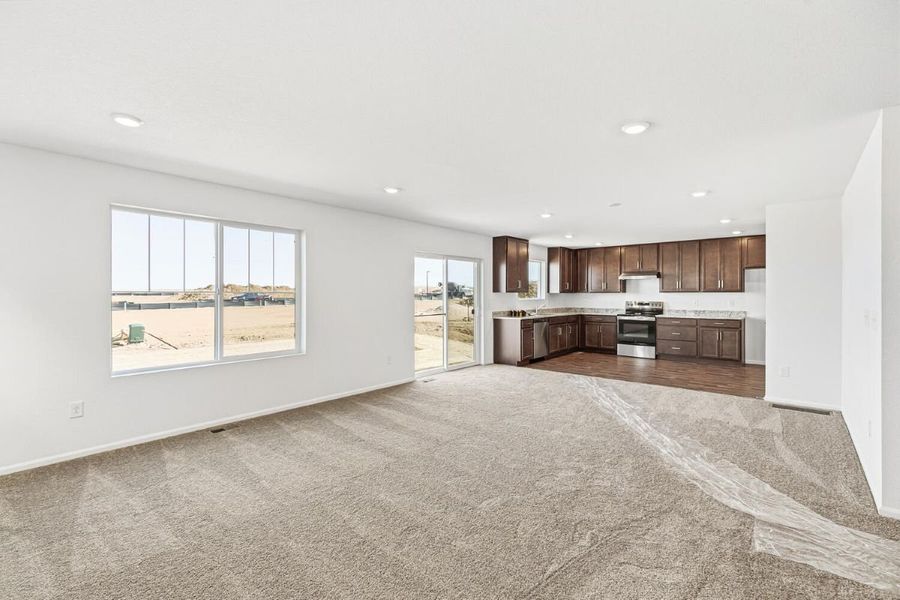 Spacious, unfurnished interior of a new home in Murphy Creek Classic, Aurora (Image 17). Spacious, unfurnished interior of a new home in Murphy Creek Classic, Aurora (Image 17).