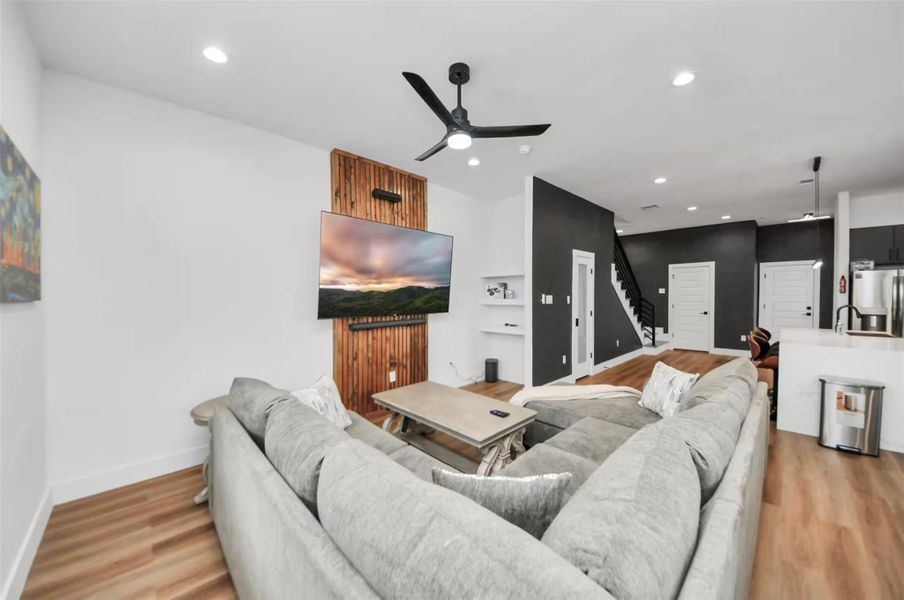 Furnished interior view inside a new home in , Houston (Image 7). Furnished interior view inside a new home in , Houston (Image 7).