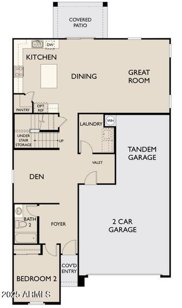 Snapdragon Floor Plan - 1st Floor