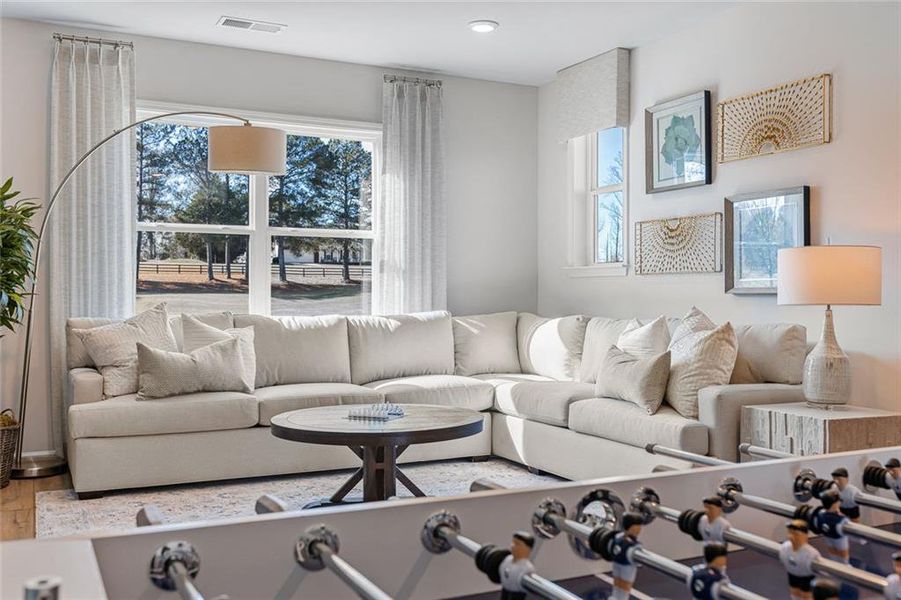 Furnished interior view inside a new home in Echo Grove, Cumming (Image 15).