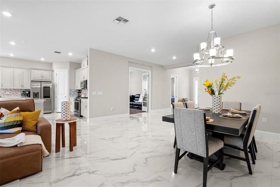 Furnished interior view inside a new home in , Wesley Chapel (Image 12). Furnished interior view inside a new home in , Wesley Chapel (Image 12).