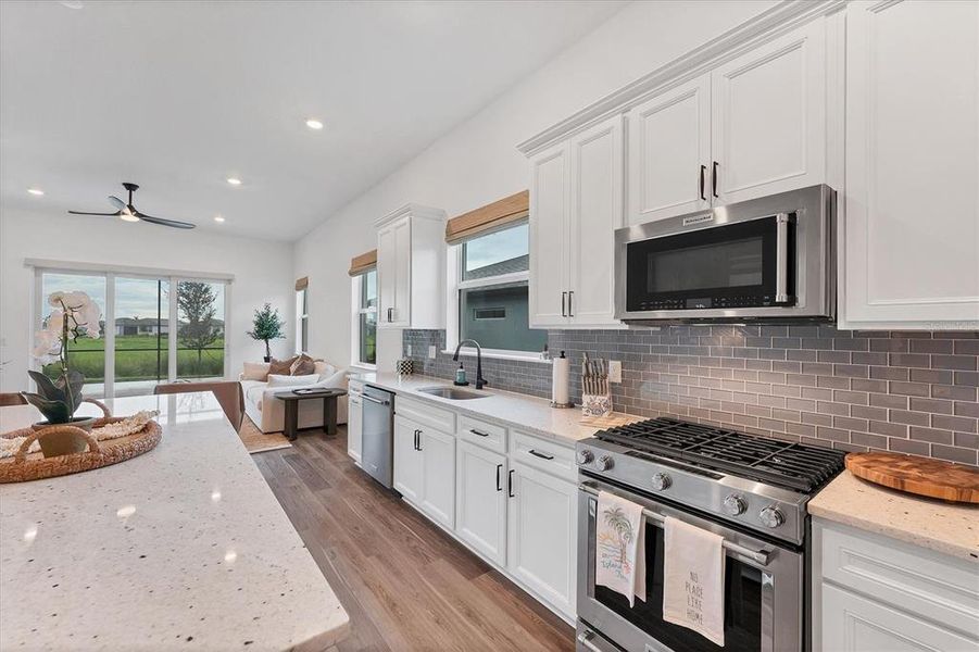 Furnished interior view inside a new home in , Parrish (Image 10).