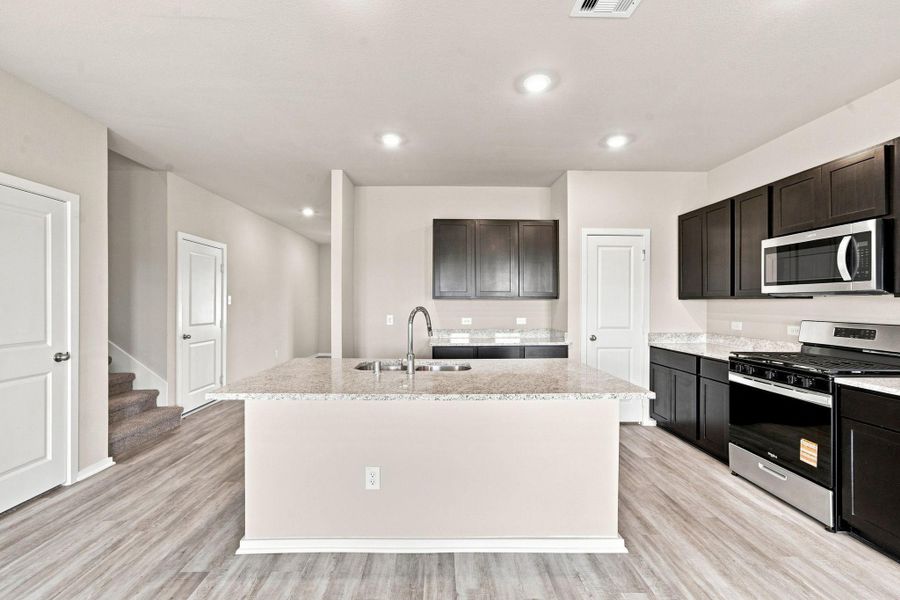 Furnished interior view inside a new home in Windcress, Cove (Image 10).