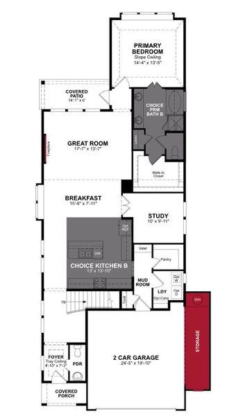 2D floor plan layout of this home in Meridiana, Manvel, TX (Image 3). 2D floor plan layout of this home in Meridiana, Manvel, TX (Image 3).