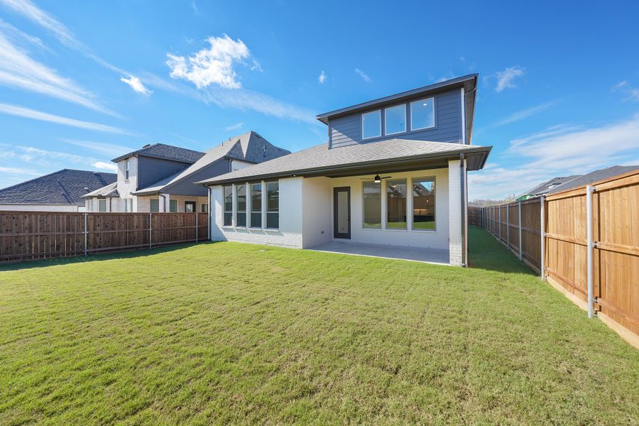 Exterior details and patio area of a home in Aster Park, McKinney (Image 29). Exterior details and patio area of a home in Aster Park, McKinney (Image 29).