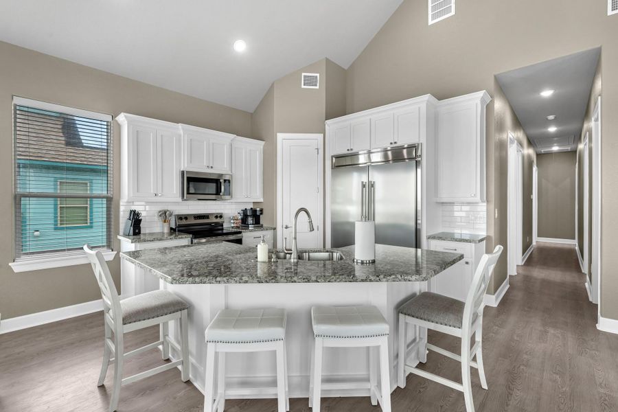 Furnished interior view inside a new home in , Freeport (Image 16).