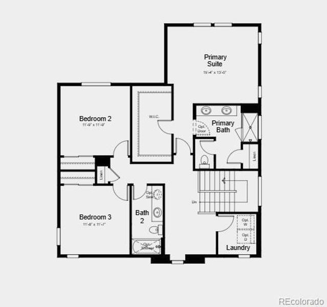 Structural options added include: downstairs bedroom and full bath and gourmet kitchen.