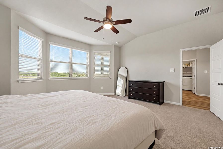 Furnished interior view inside a new home in Remington Ranch, San Antonio (Image 8). Furnished interior view inside a new home in Remington Ranch, San Antonio (Image 8).