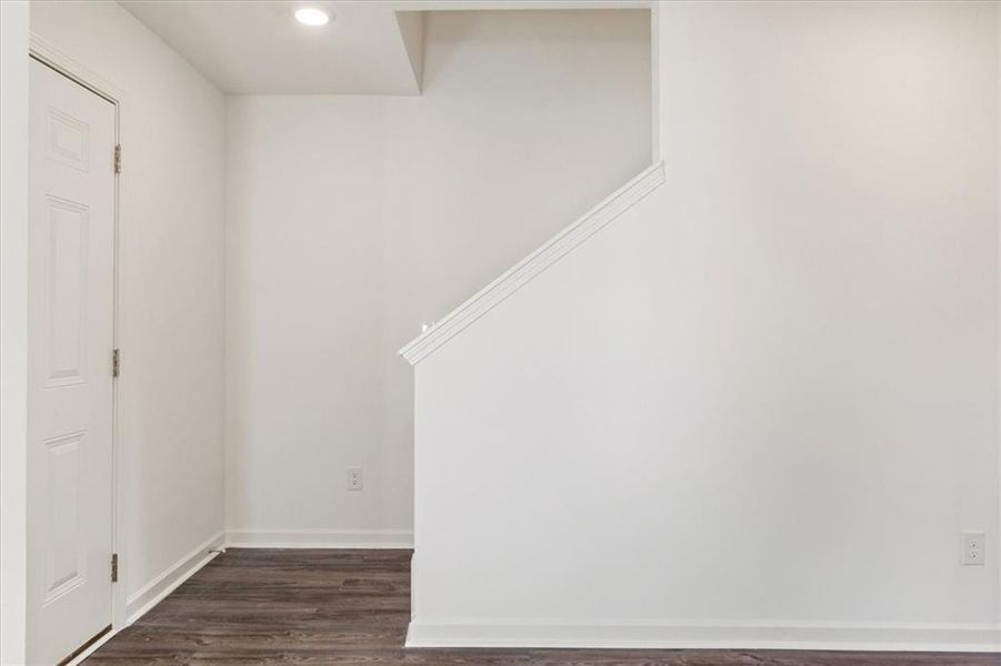 Spacious, unfurnished interior of a new home in The Ridge at Twin Rivers, Covington (Image 26). Spacious, unfurnished interior of a new home in The Ridge at Twin Rivers, Covington (Image 26).
