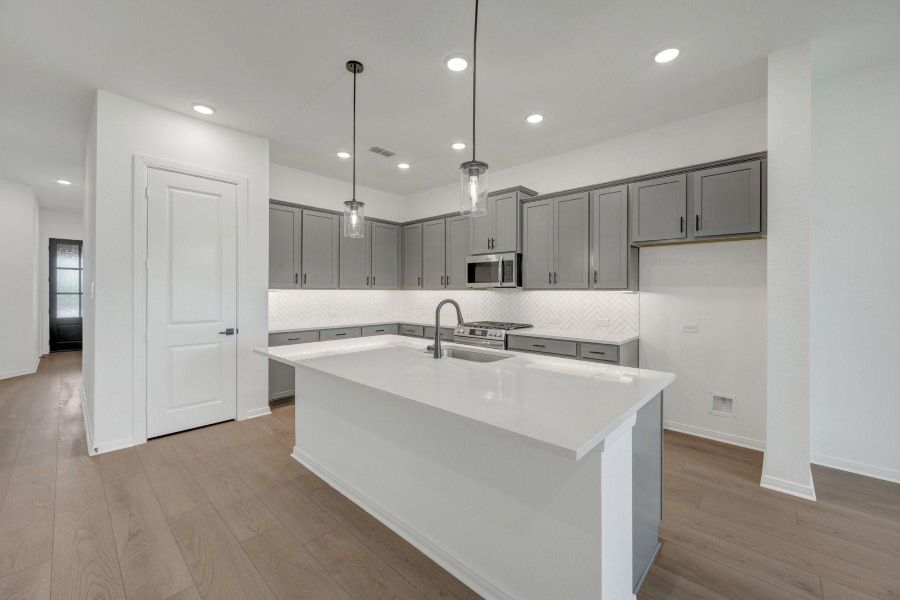 Furnished interior view inside a new home in Austin Point - Terrace Collection, Richmond (Image 12). Furnished interior view inside a new home in Austin Point - Terrace Collection, Richmond (Image 12).