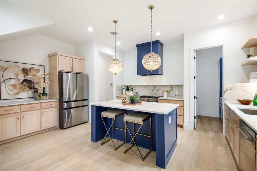 Furnished interior view inside a new home in , Dallas (Image 17).