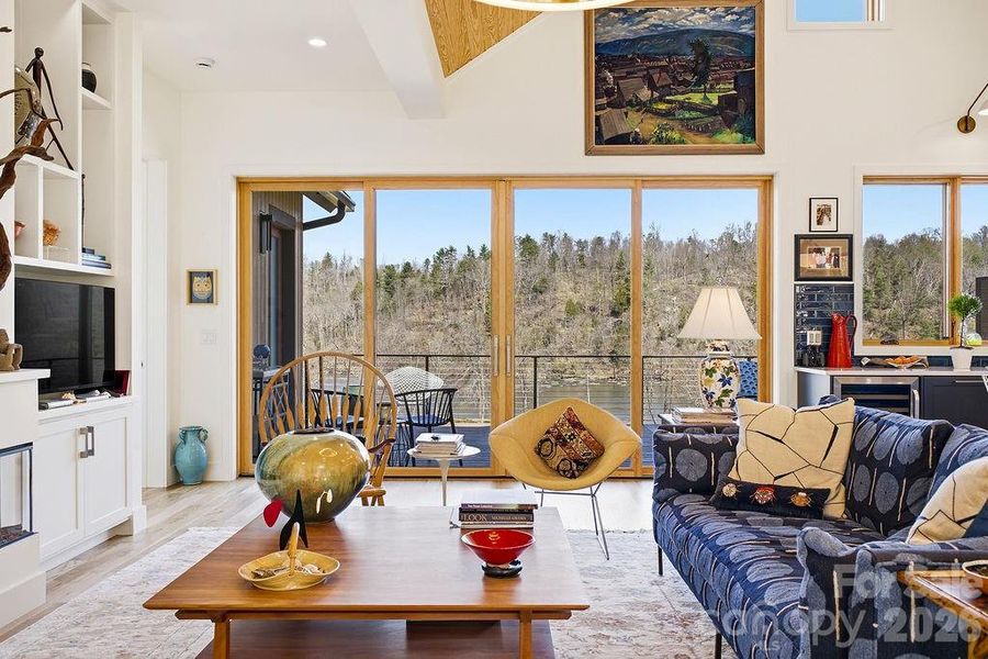 Furnished interior view inside a new home in , Asheville (Image 23).