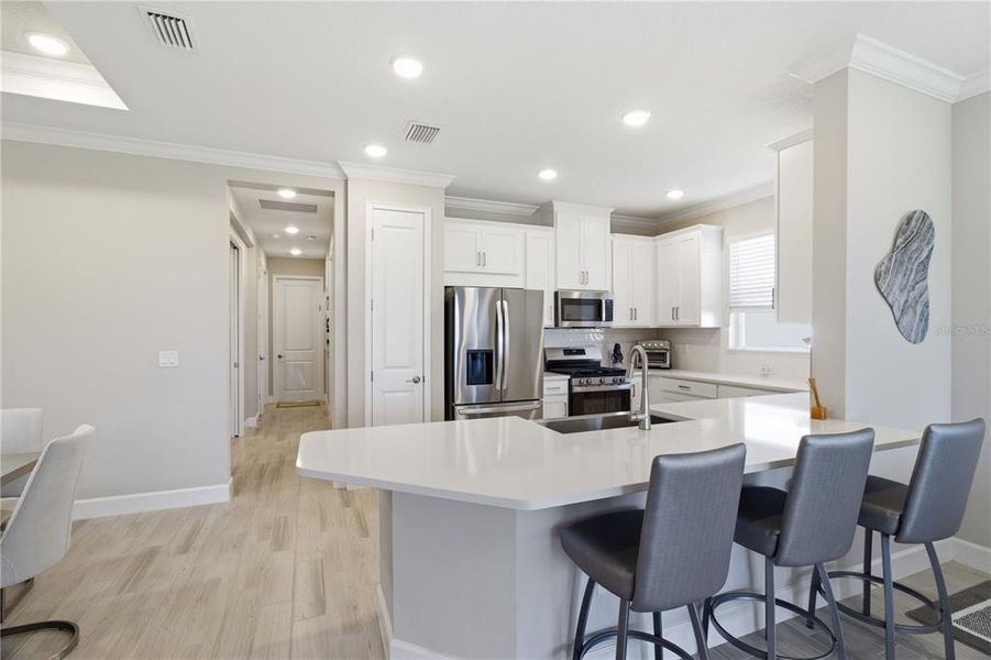Furnished interior view inside a new home in , Bradenton (Image 8).
