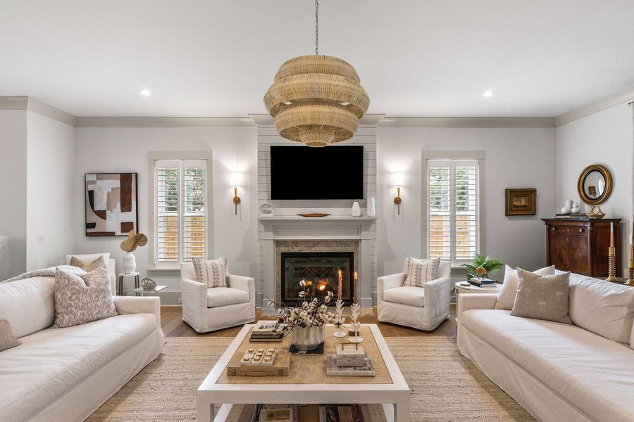 Furnished interior view inside a new home in , Mount Pleasant (Image 57).