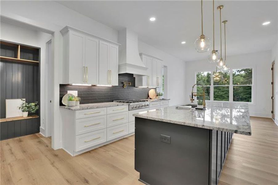 Furnished interior view inside a new home in , Canton (Image 21).