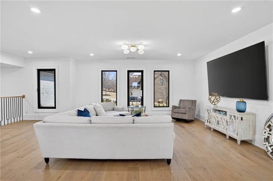 Furnished interior view inside a new home in , Hoschton (Image 40).