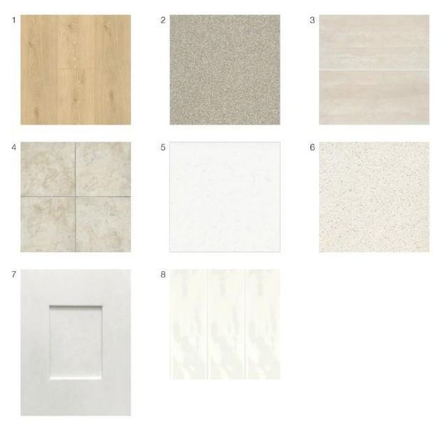 4105 Jacksonville Drive design selections! This home is currently under construction and selections are subject to change.