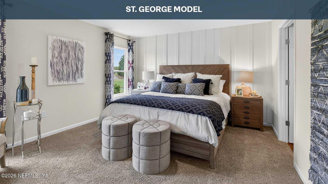 Furnished interior view inside a new home in , Bunnell (Image 9).