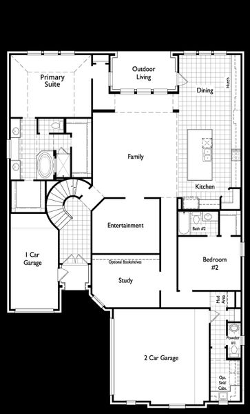 Downstairs Floor Plan