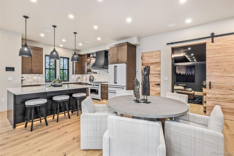 Furnished interior view inside a new home in , Breckenridge (Image 27).
