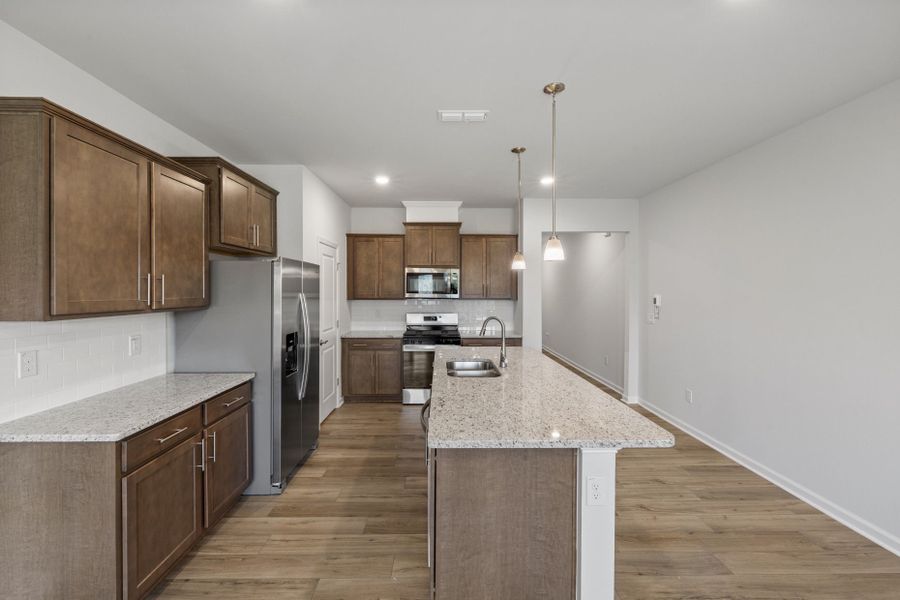 Furnished interior view inside a new home in McConnell Ridge, McLeansville (Image 11).