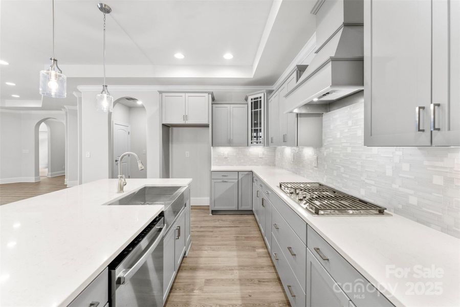 Furnished interior view inside a new home in The Courtyards on New Hope, Gastonia (Image 7).
