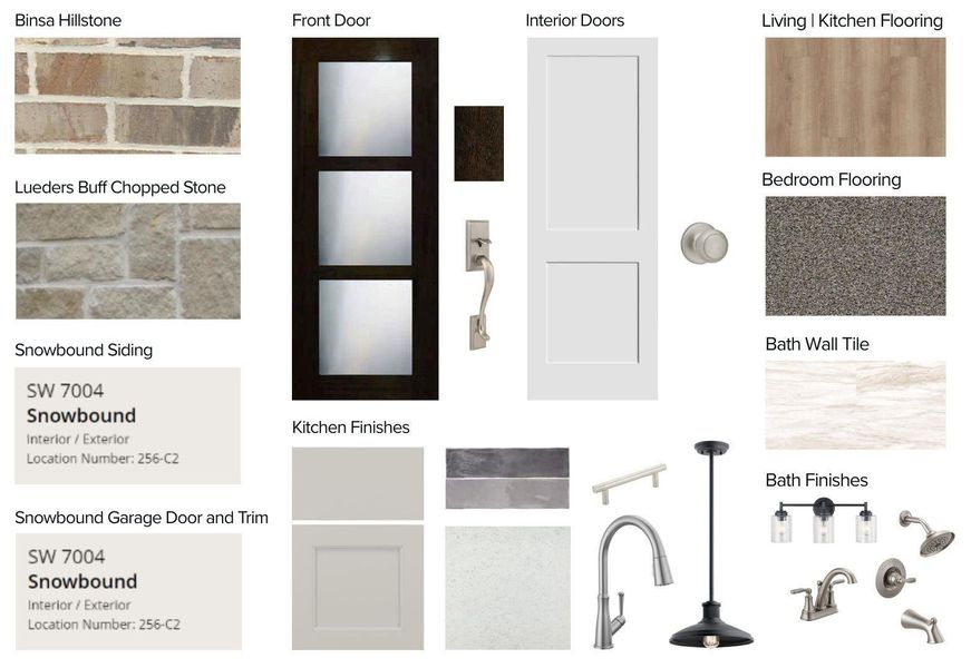 Exterior and Interior Design Selections Exterior and Interior Design Selections