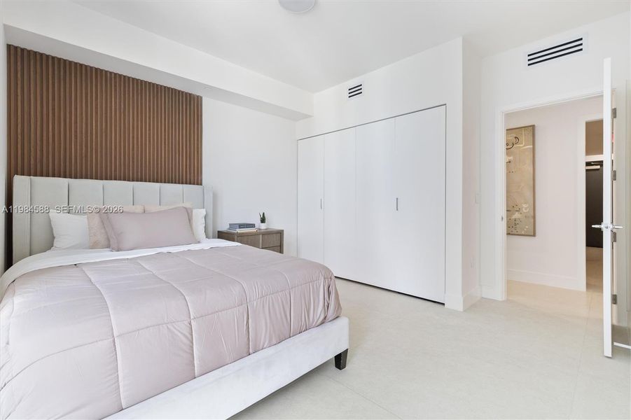 Furnished interior view inside a new home in , Miami (Image 26). Furnished interior view inside a new home in , Miami (Image 26).