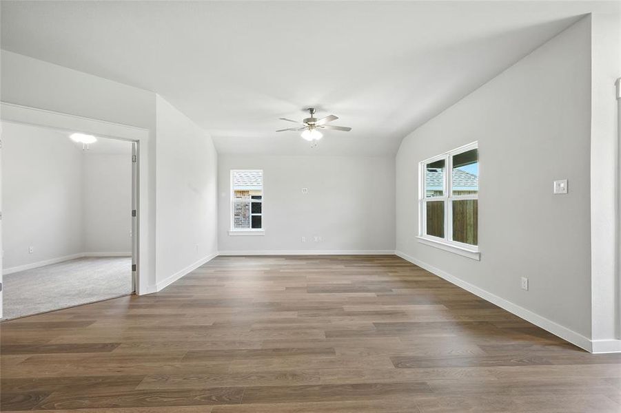 Spacious, unfurnished interior of a new home in Simpson Crossing, Princeton (Image 26). Spacious, unfurnished interior of a new home in Simpson Crossing, Princeton (Image 26).