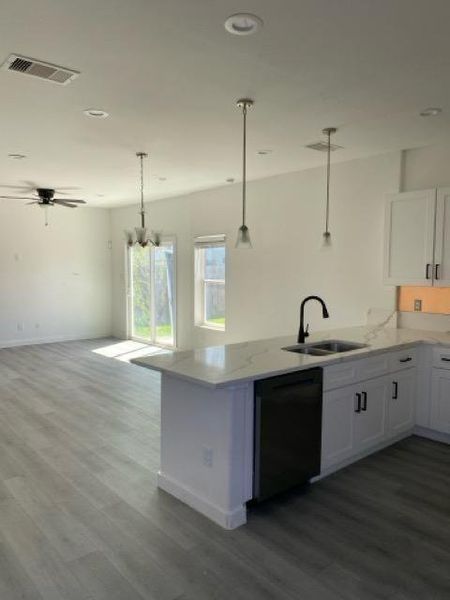 Furnished interior view inside a new home in , Houston (Image 3).