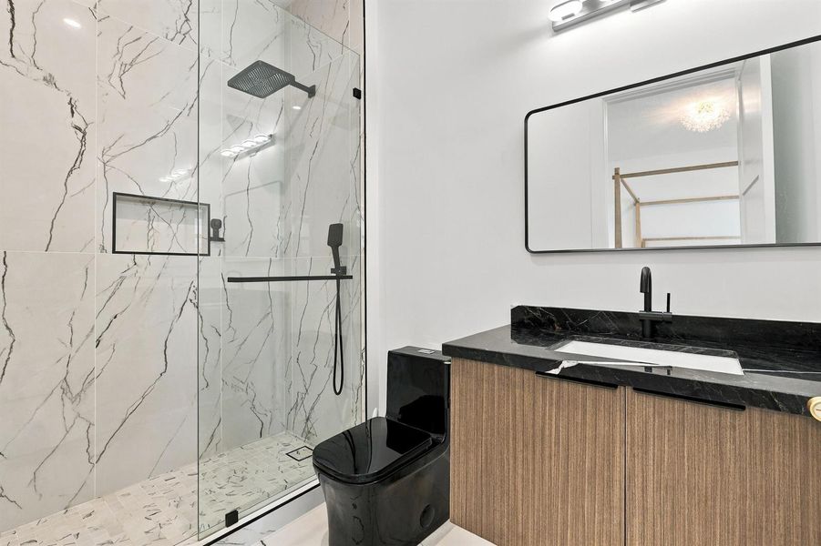 Guest Bath with Walk-In Shower Guest Bath with Walk-In Shower