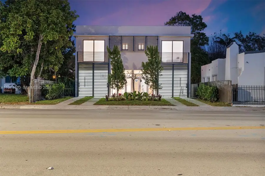 Front exterior of a new home in , Miami, FL, highlighting curb appeal (Image 2). Front exterior of a new home in , Miami, FL, highlighting curb appeal (Image 2).