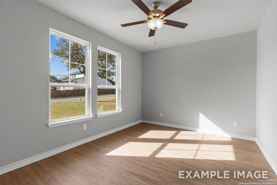 Representative unfurnished interior of a home built from the The Oxford F by Davidson Homes LLC in Potranco Oaks, Castroville (Image 18). Representative unfurnished interior of a home built from the The Oxford F by Davidson Homes LLC in Potranco Oaks, Castroville (Image 18).