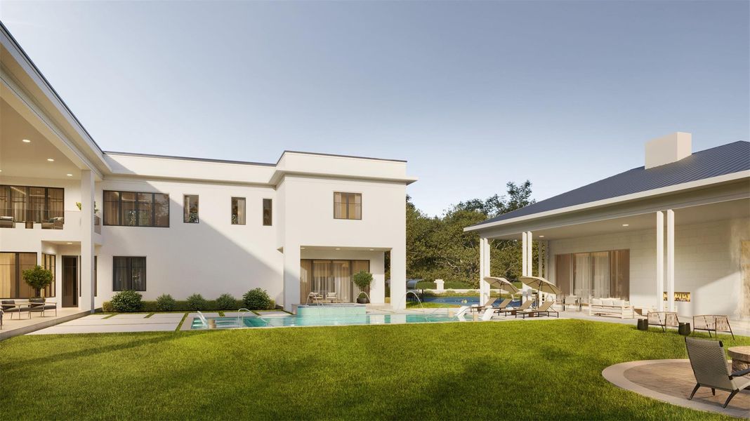 4 West Lane Exterior rendering 4 West Lane Exterior rendering