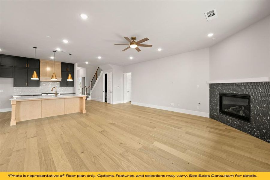 Living and Kitchen