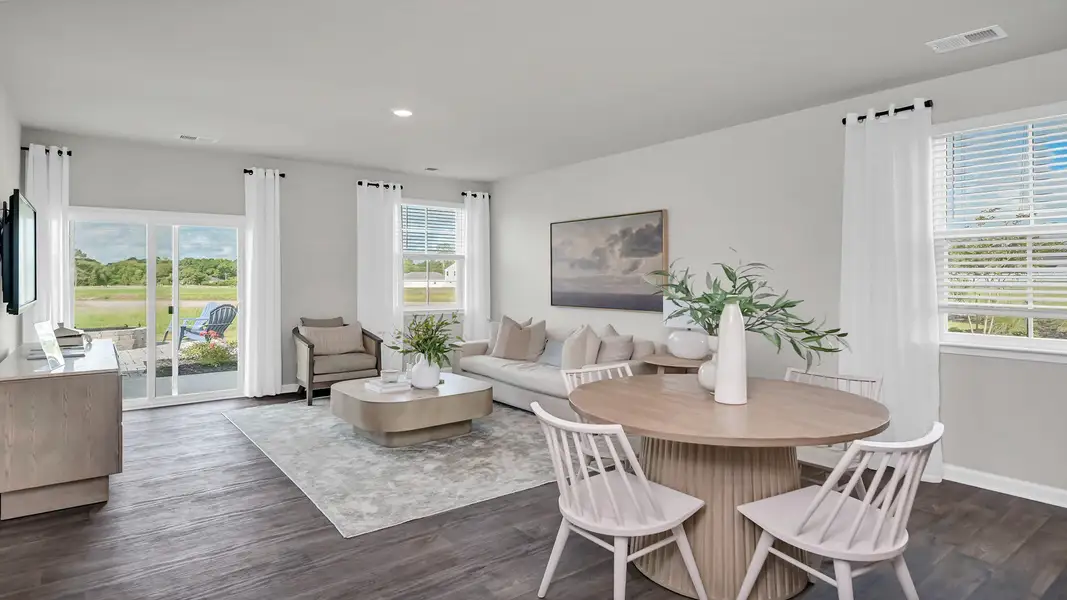 Furnished interior view inside a new home in Ferry Grove, Lexington (Image 11).