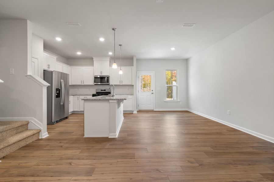 Spacious, unfurnished interior of a new home in Flemingfield, Greensboro (Image 11). Spacious, unfurnished interior of a new home in Flemingfield, Greensboro (Image 11).