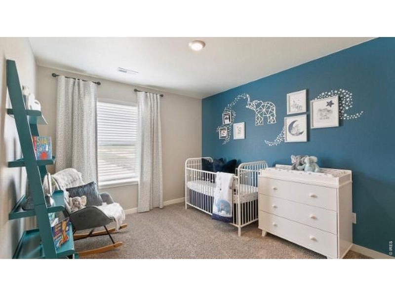 Furnished interior view inside a new home in Vista Meadows, Fort Lupton (Image 16).