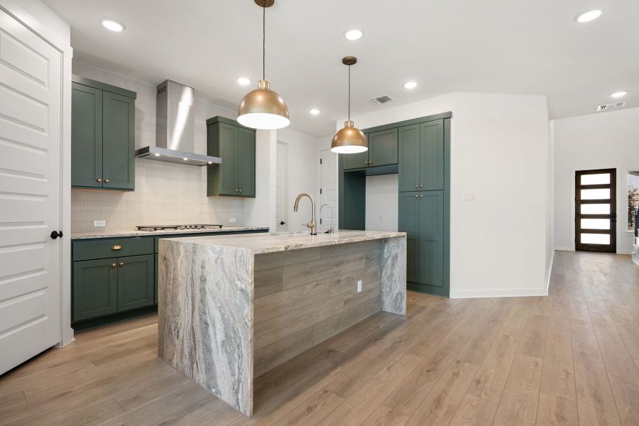 Furnished interior view inside a new home in Flora, Hutto (Image 11).