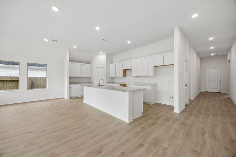 Furnished interior view inside a new home in Riviera Pines, Huffman (Image 7).