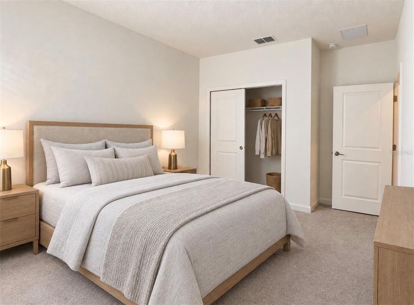 Furnished interior view inside a new home in Angeline Active Adult, Land O' Lakes (Image 15).
